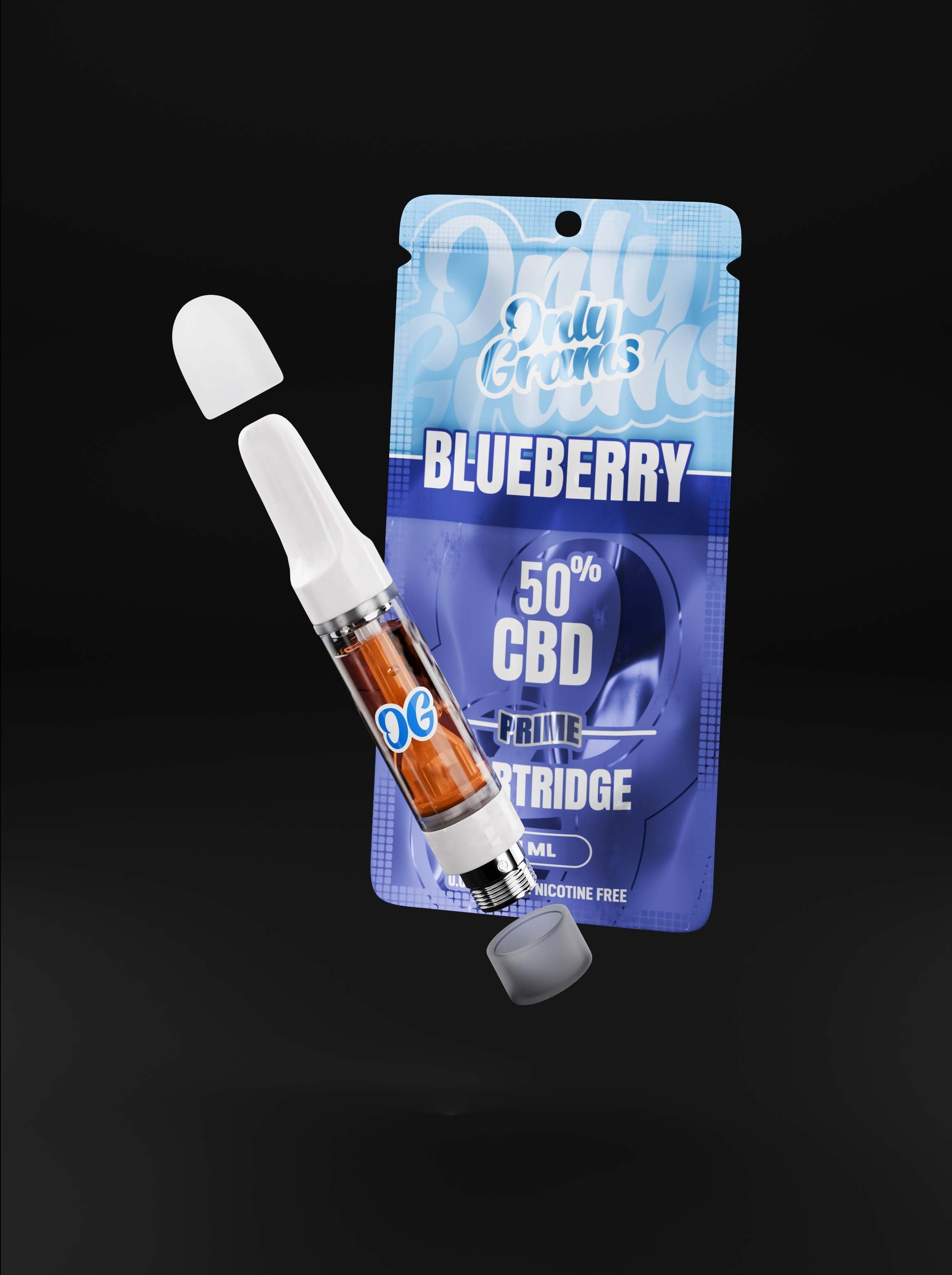 Blueberry CBD Kartusche - OnlyGrams