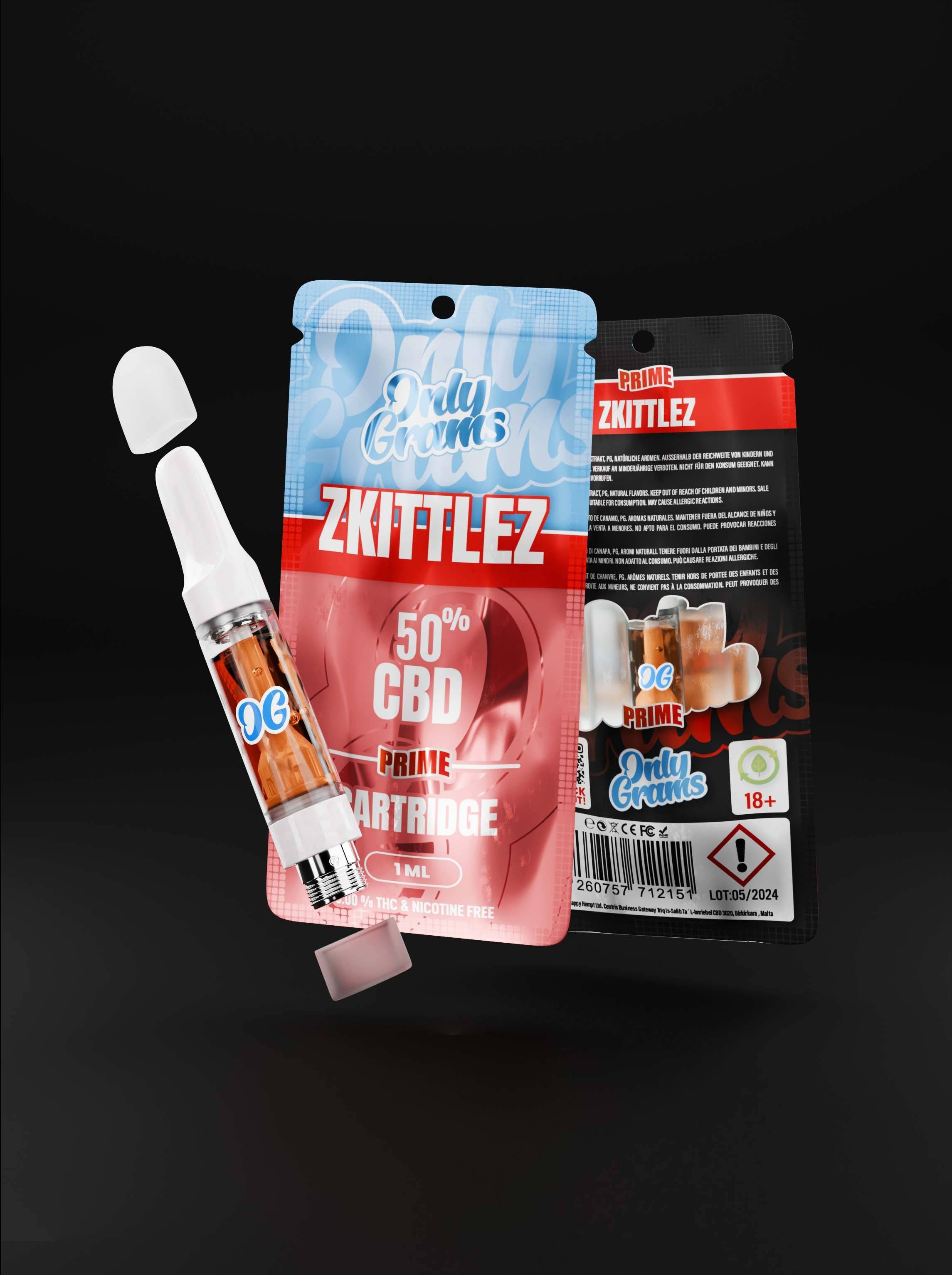 Zkittlez CBD Kartusche - OnlyGrams