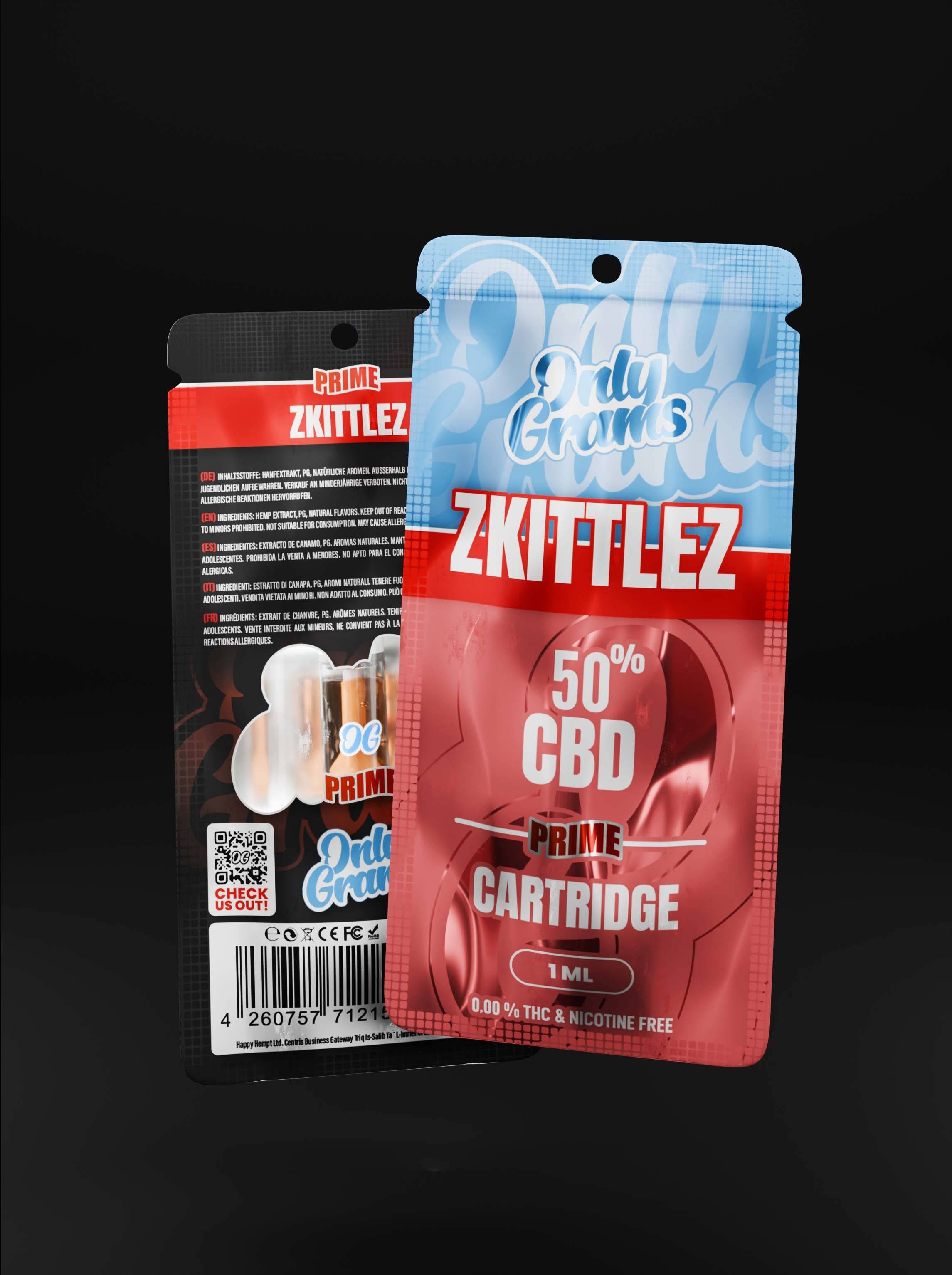 Zkittlez CBD Kartusche - OnlyGrams