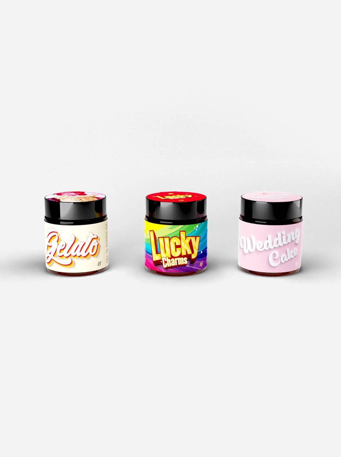 Set di prova di fiori aromatici di CBD premium