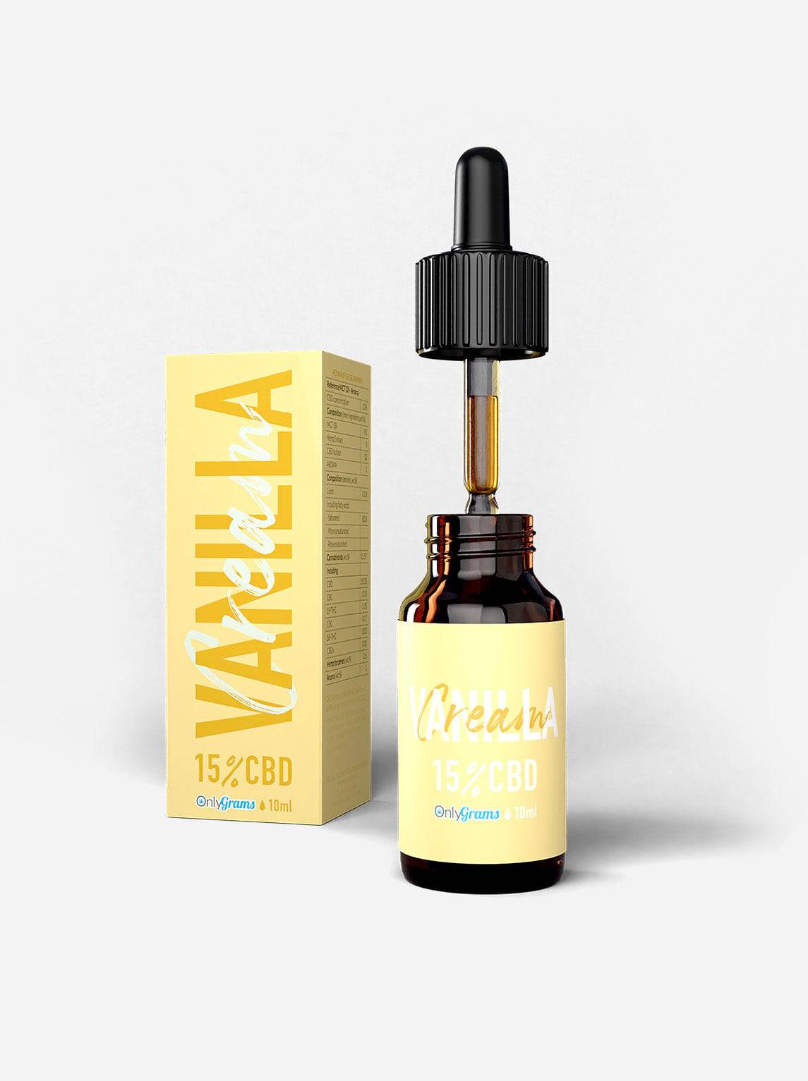 Crema alla vaniglia 15% | Olio di CBD
