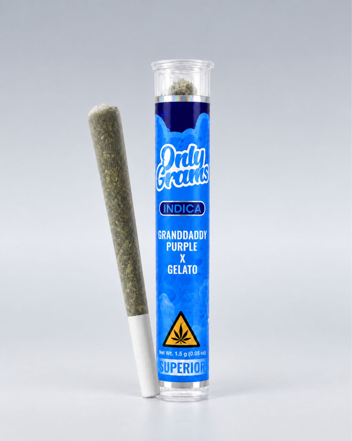 Superior Pre-Roll 50% - Granddaddy Purple x Gelato 1,5g