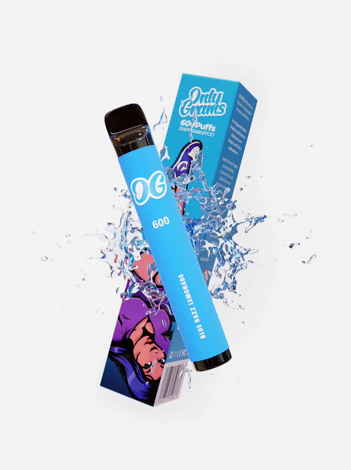 Vaporizzatore di nicotina | Limonata Blue Razz