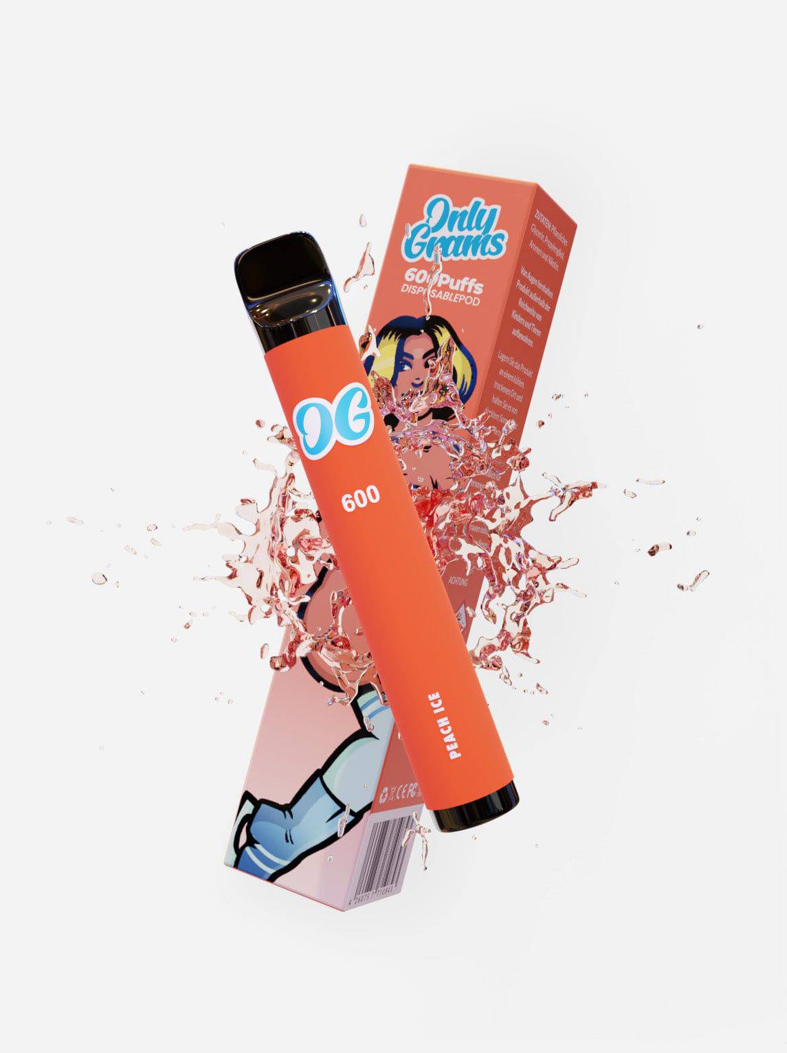 Nikotin Vape | Peach Ice