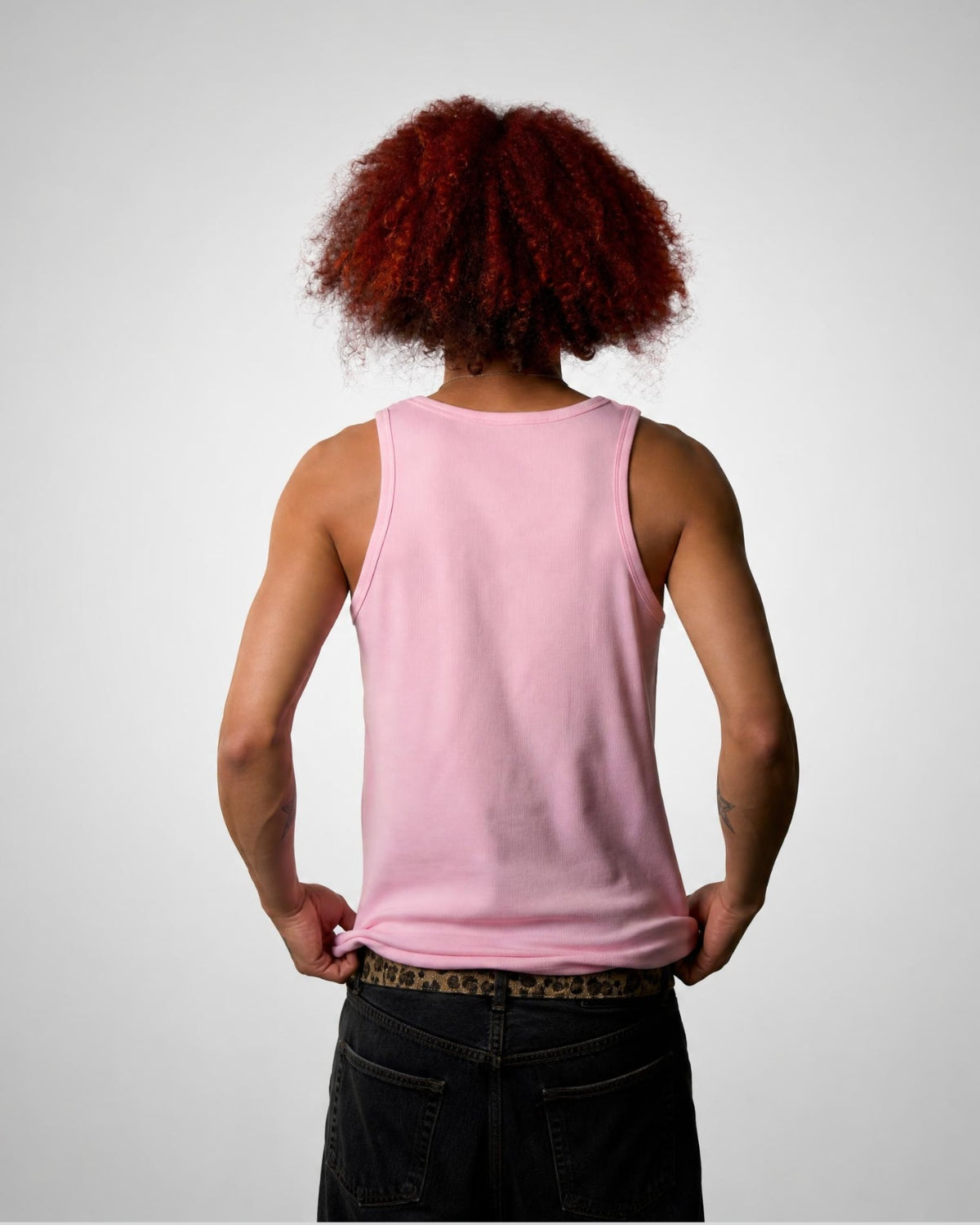 Slim Fit Tanktop – Rosa