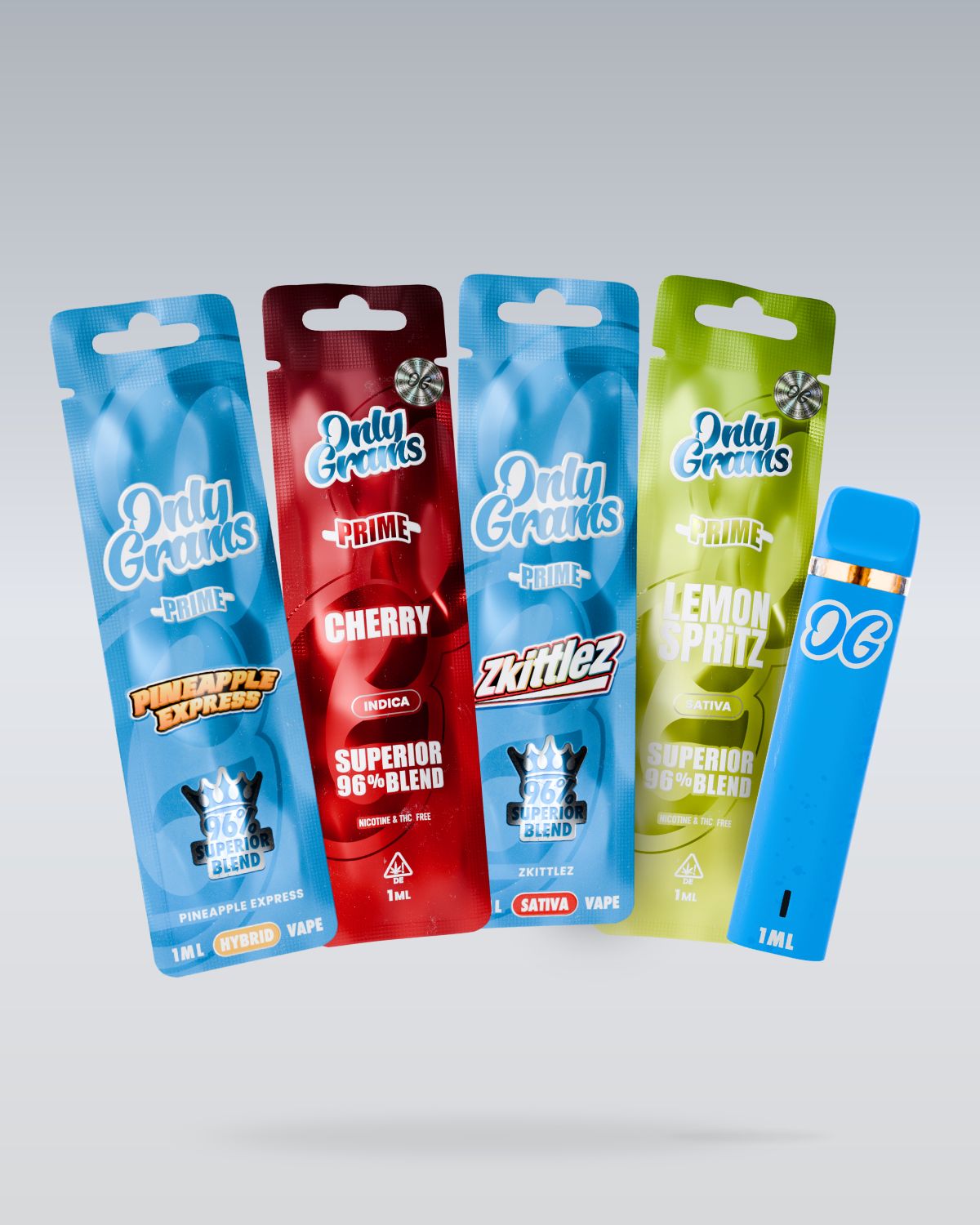Superior Vape 96% | 4fr3 Vape Pack | OnlyGrams Superior Vape 96% | 4fr3 Vape Pack | OnlyGrams