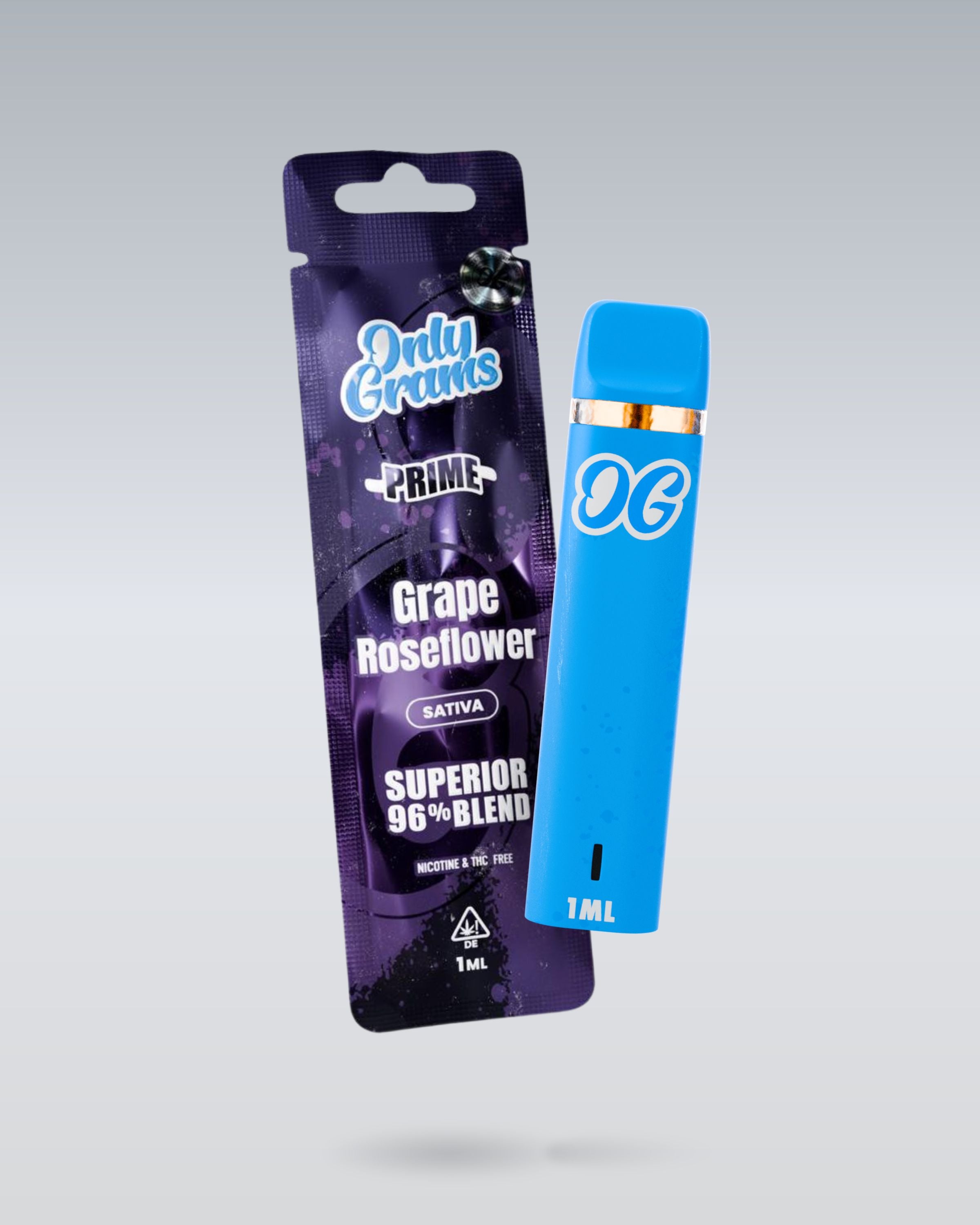Superior Vape 96% | Grape Roseflower - OnlyGrams