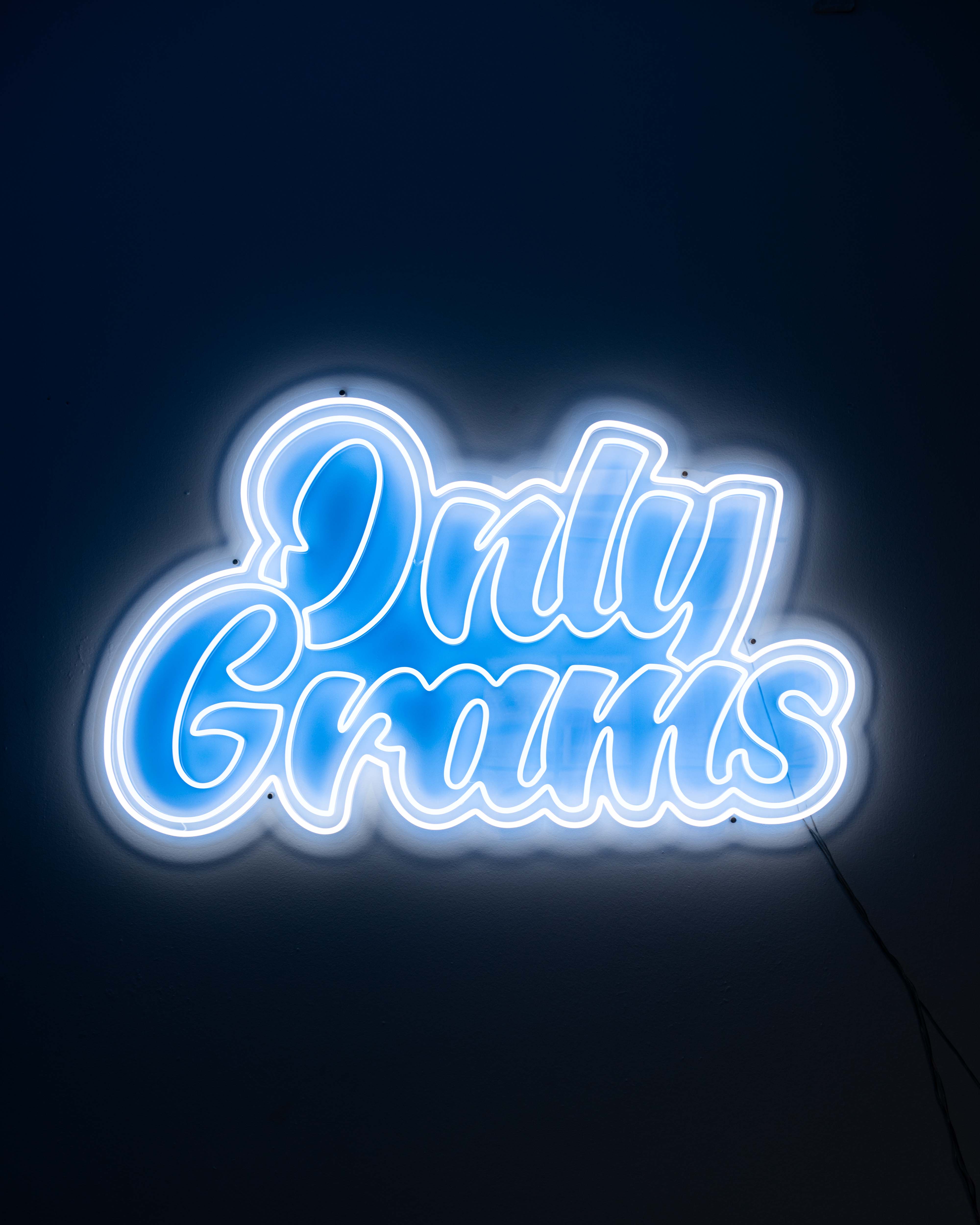 OnlyGrams LED-Schild
