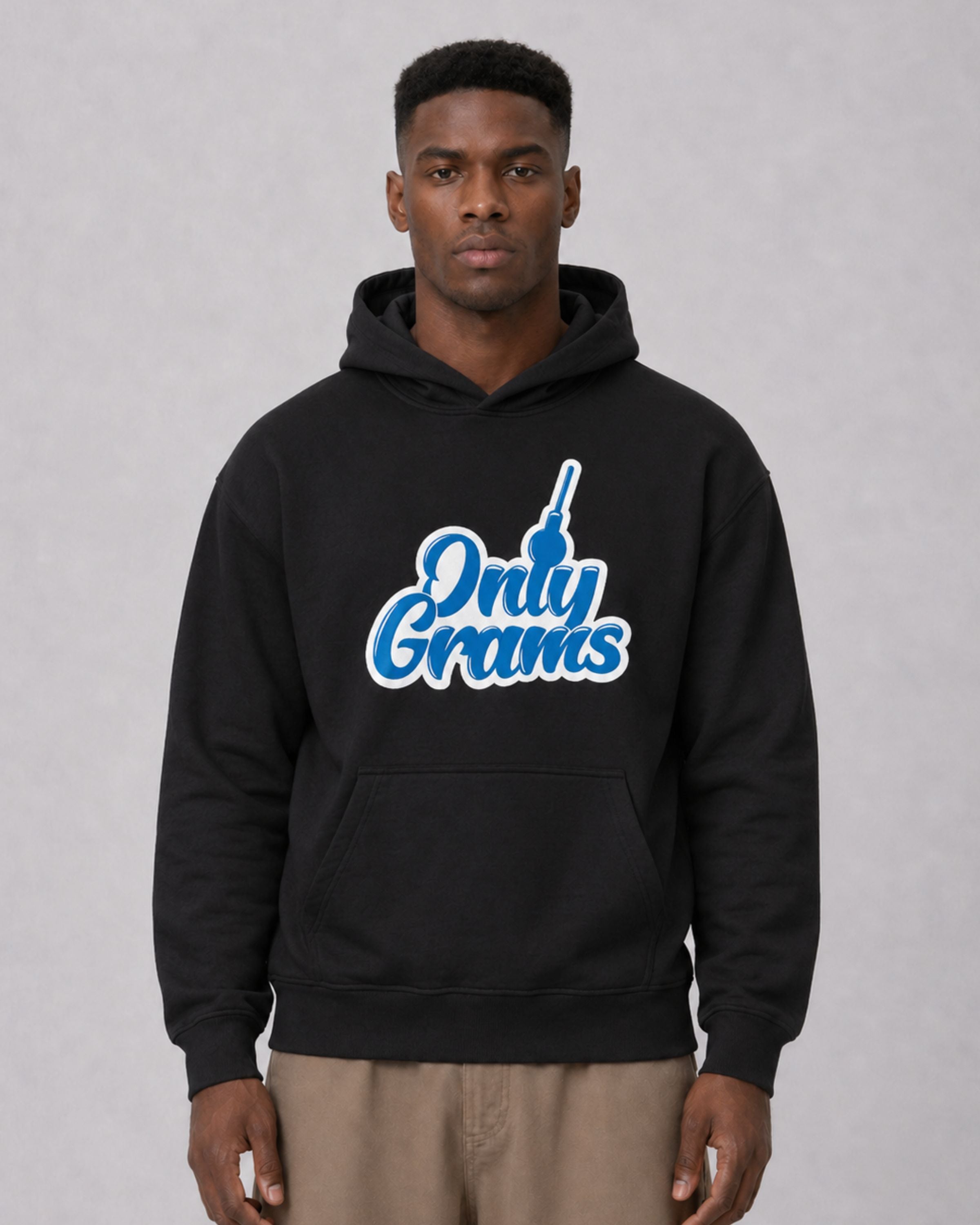OnlyGrams Hoodie Schwarz - OnlyGrams