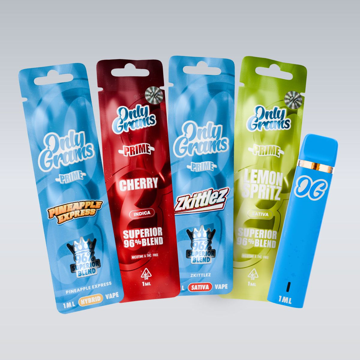 Superior Vape 96% | 4fr3 Vape Pack | OnlyGrams