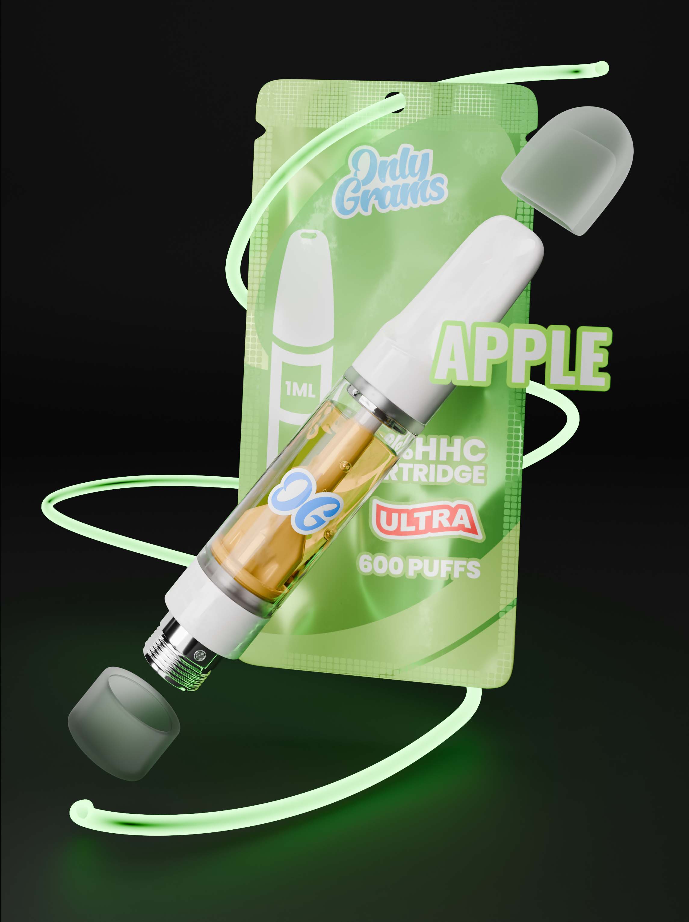 HHC Kartusche Apple 1ml