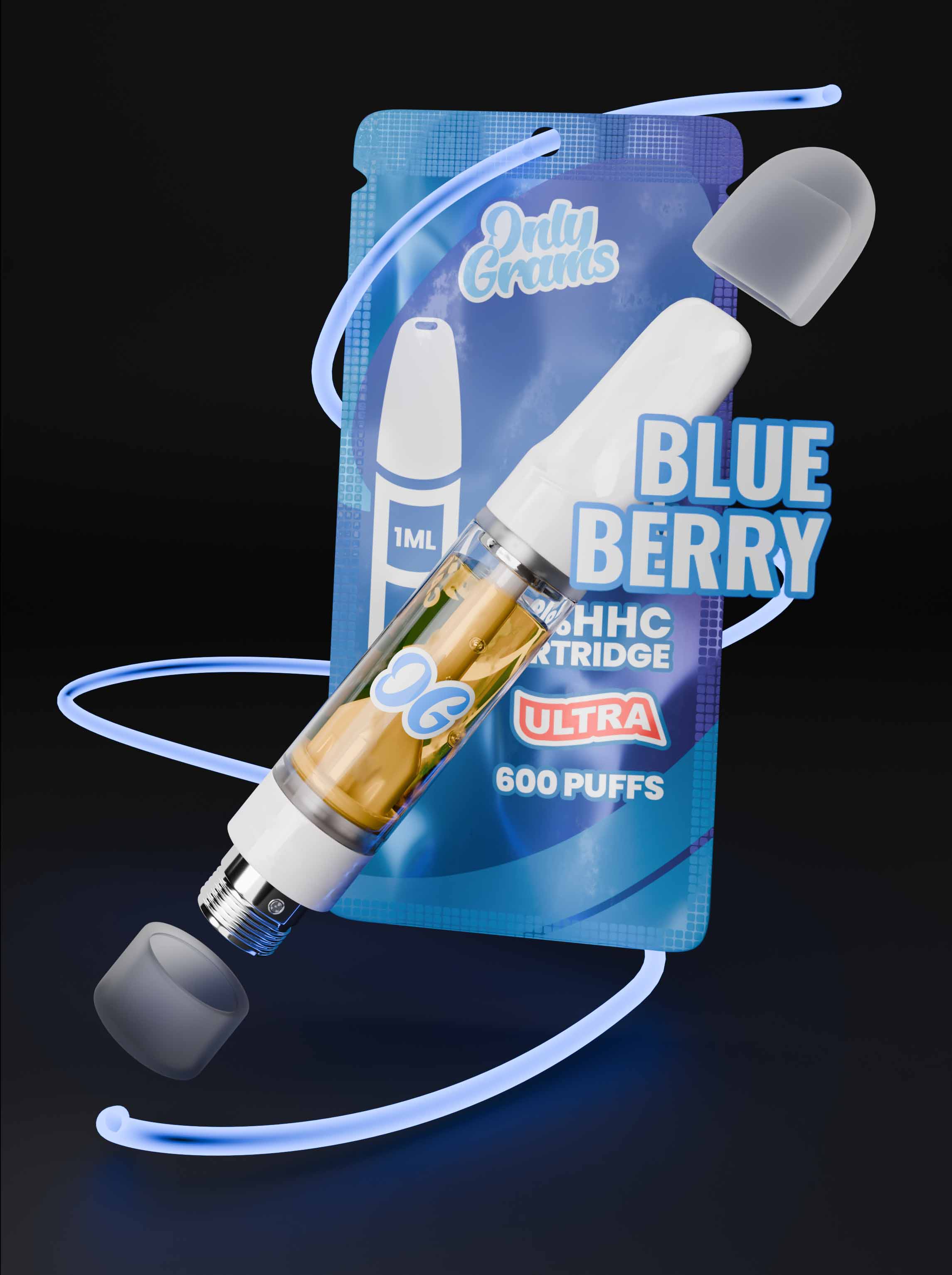 Cartucho HHC Blue Berry 1ml