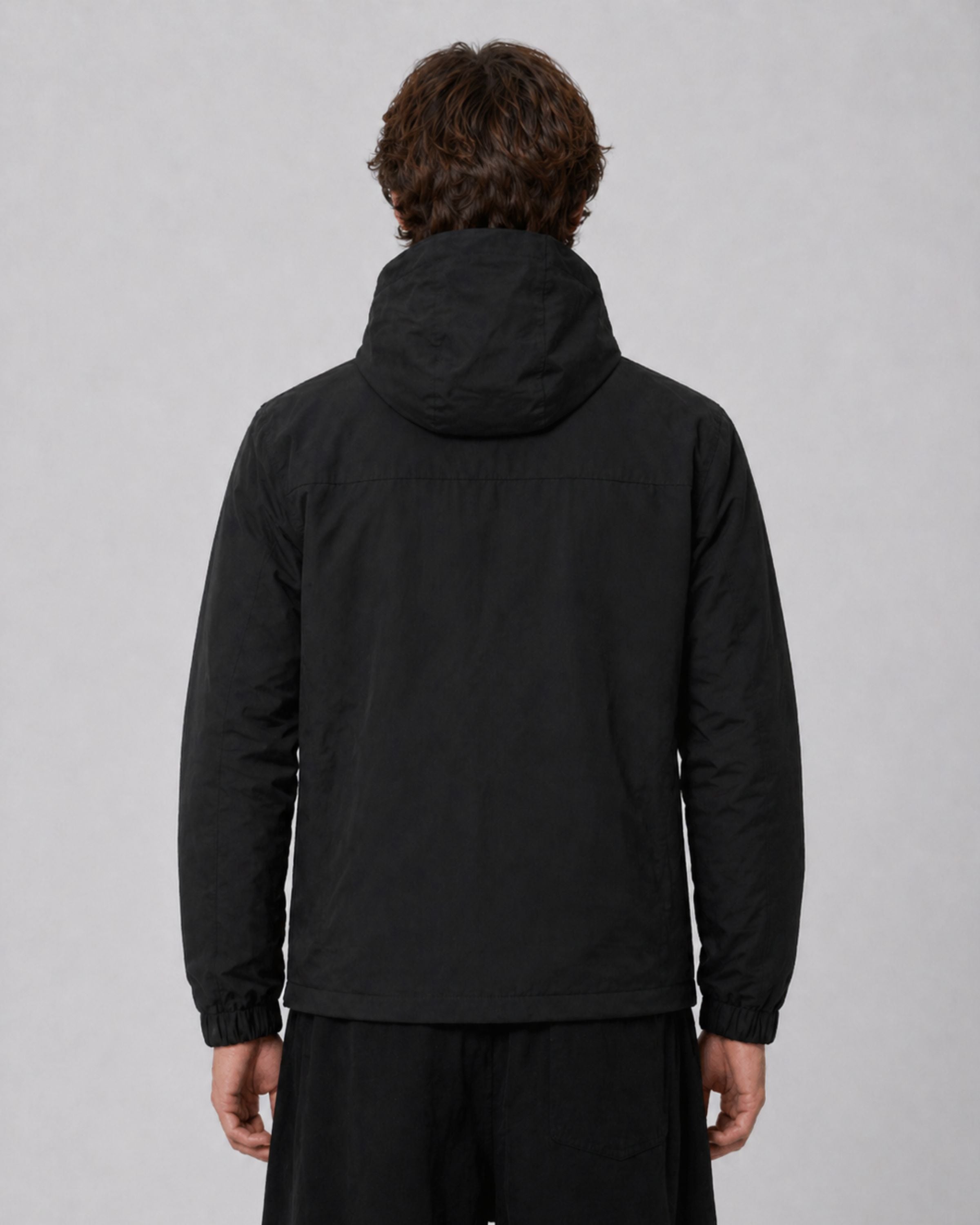 OnlyGrams Windbreaker Jacke - Schwarz - OnlyGrams